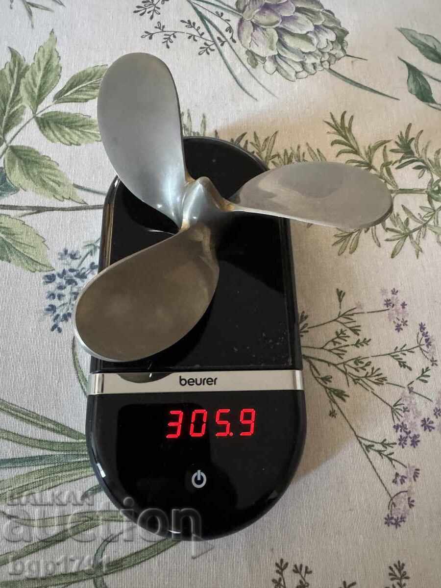 Decorative propeller, polished brass propeller - 7 Decorative propeller, polished brass propeller - 7