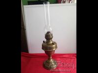 Lempereur & Bernard, Large Brass Kerosene Lamp