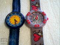 Swiss Flik Flak watches working no battery