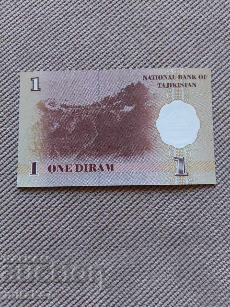 1 дирам 1999 година, Таджикистан