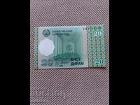 20 дирам 1999 година, Таджикистан