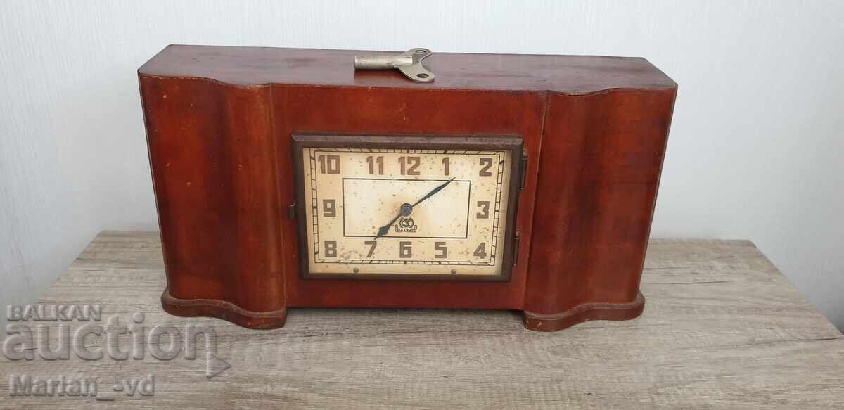 Mechanical table clock with striking mechanism "Vladimir"