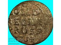 1 σελίνι 1734 Γερμανία Πρωσία μπιλόν RARE