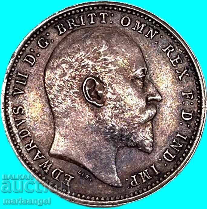 4 pence 1905 Great Britain Maundy Edward VII (1848-1910) with price € 94.00 | 183.85 BGN