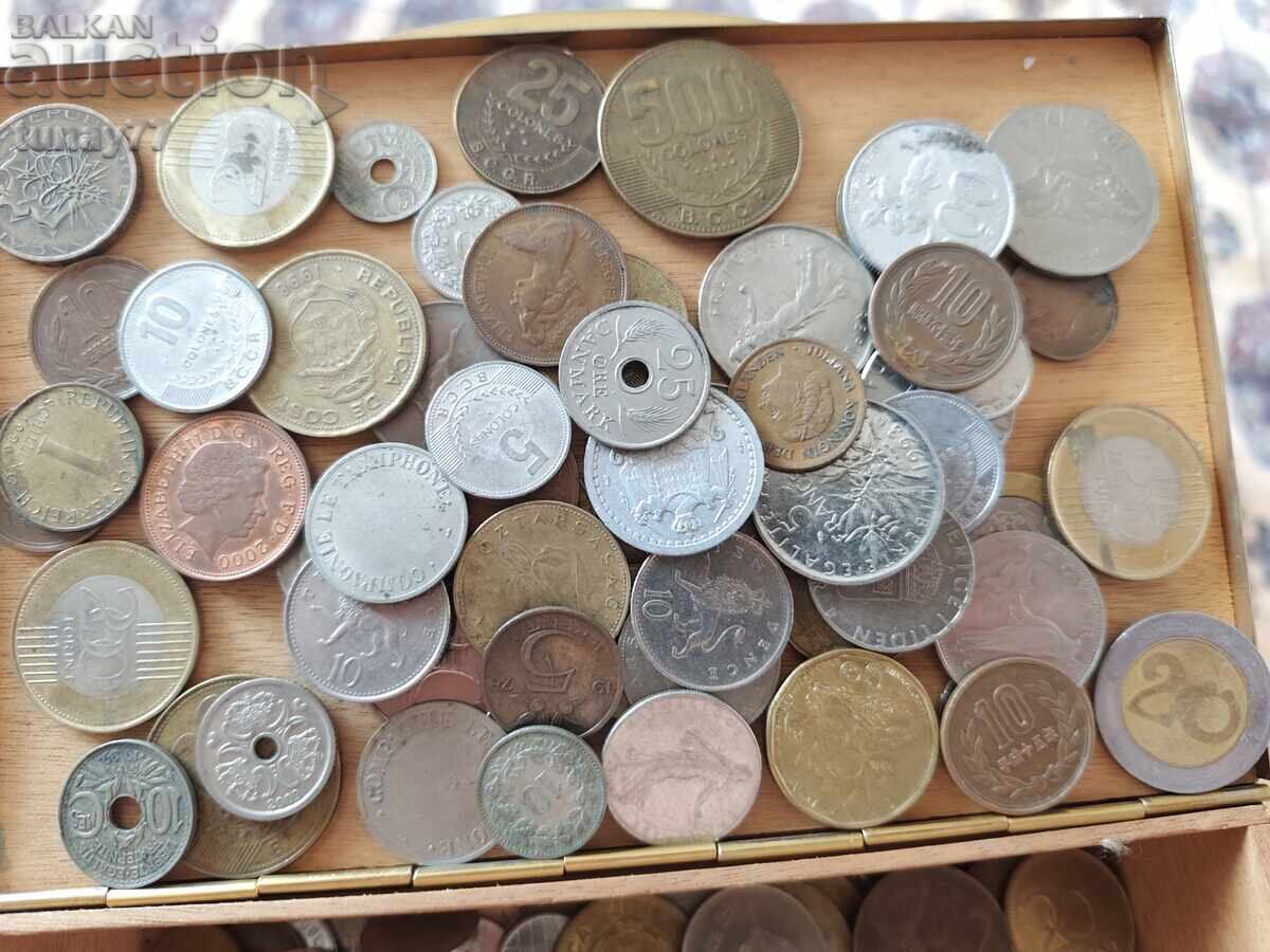 Mega lot of coins over 220 pcs different denominations and years - 5 Mega lot of coins over 220 pcs different denominations and years - 5