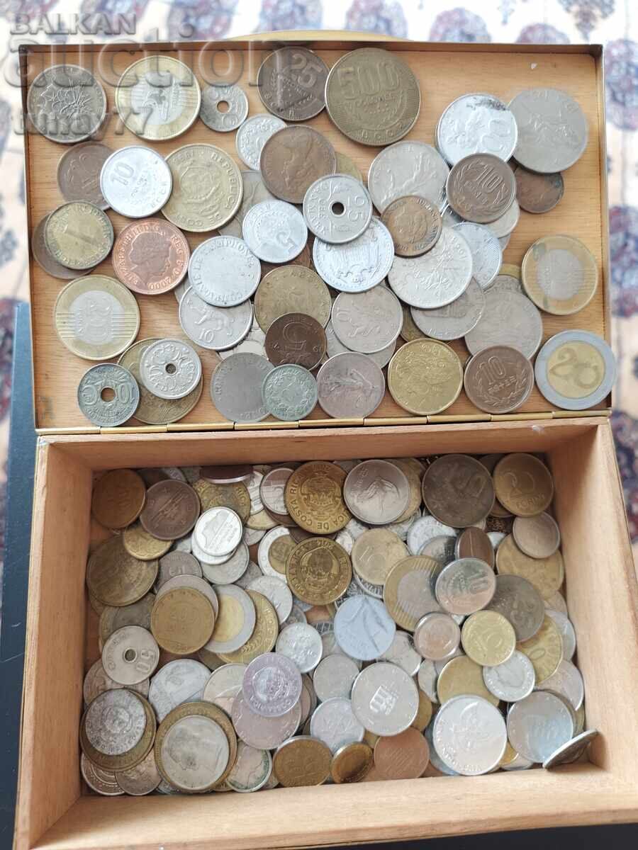 Mega lot of coins over 220 pcs different denominations and years Mega lot of coins over 220 pcs different denominations and years