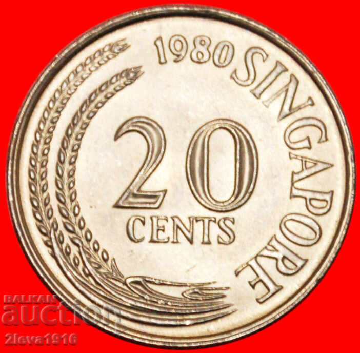 Ⰺ PEȘTE-SPADĂ: SINGAPORE★ 20 CENȚI 1980! UNC! cu preț € 3.74 | 7.31 BGN Ⰺ PEȘTE-SPADĂ: SINGAPORE★ 20 CENȚI 1980! UNC! cu preț € 3.74 | 7.31 BGN