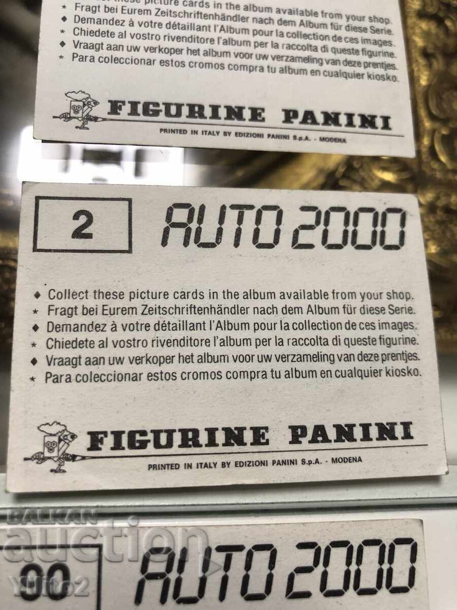 Delivery of PANINI stickers