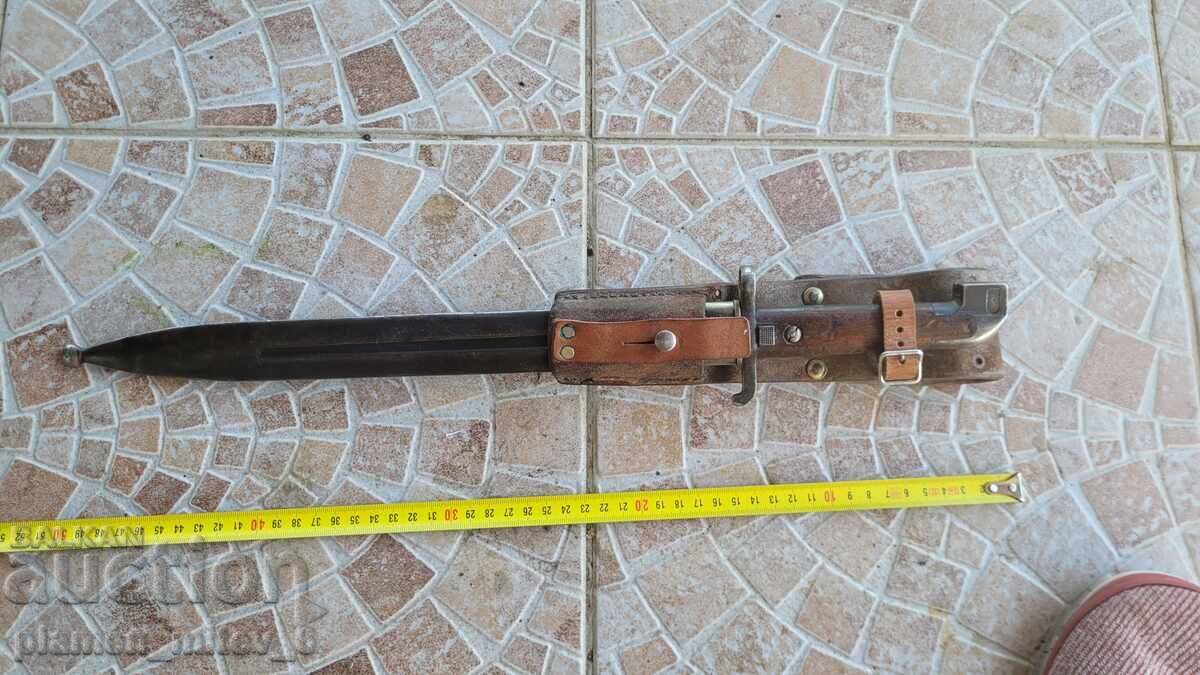 Ξιφολόγχη, μαχαίρι, ξιφολόγχη. Σουηδική ξιφολόγχη μοντ. 1914