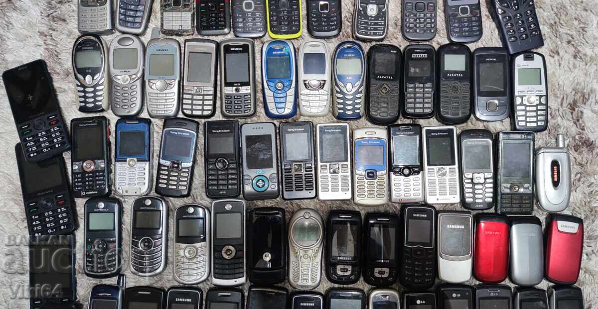 Livrarea Lot mare deșeuri electronice 90 telefoane 90 plăci de bază și altele BZC