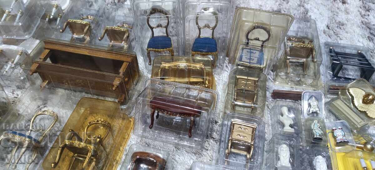 Colecție Mobilier Miniatură Stil Ludovic al XVI-lea Noi BZC cu preț € 0.01 | 0.02 BGN