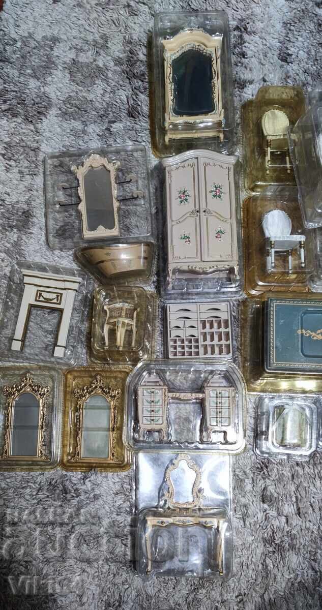 Colecție Mobilier Miniatură Stil Ludovic al XVI-lea Noi BZC - 6