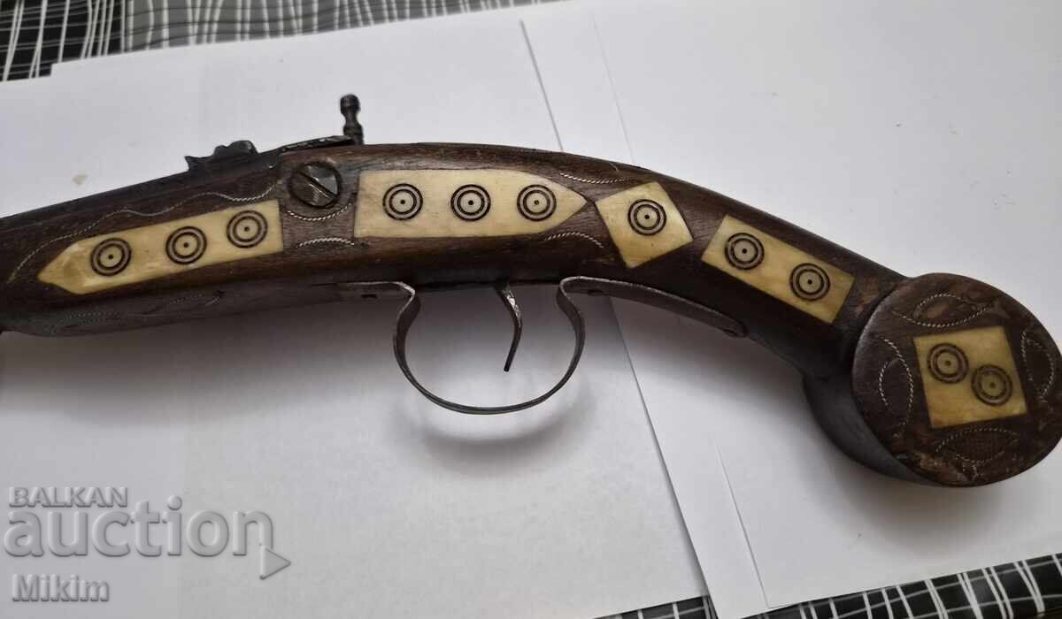 Pistol ceramic unic cu incrustații - 7 Pistol ceramic unic cu incrustații - 7
