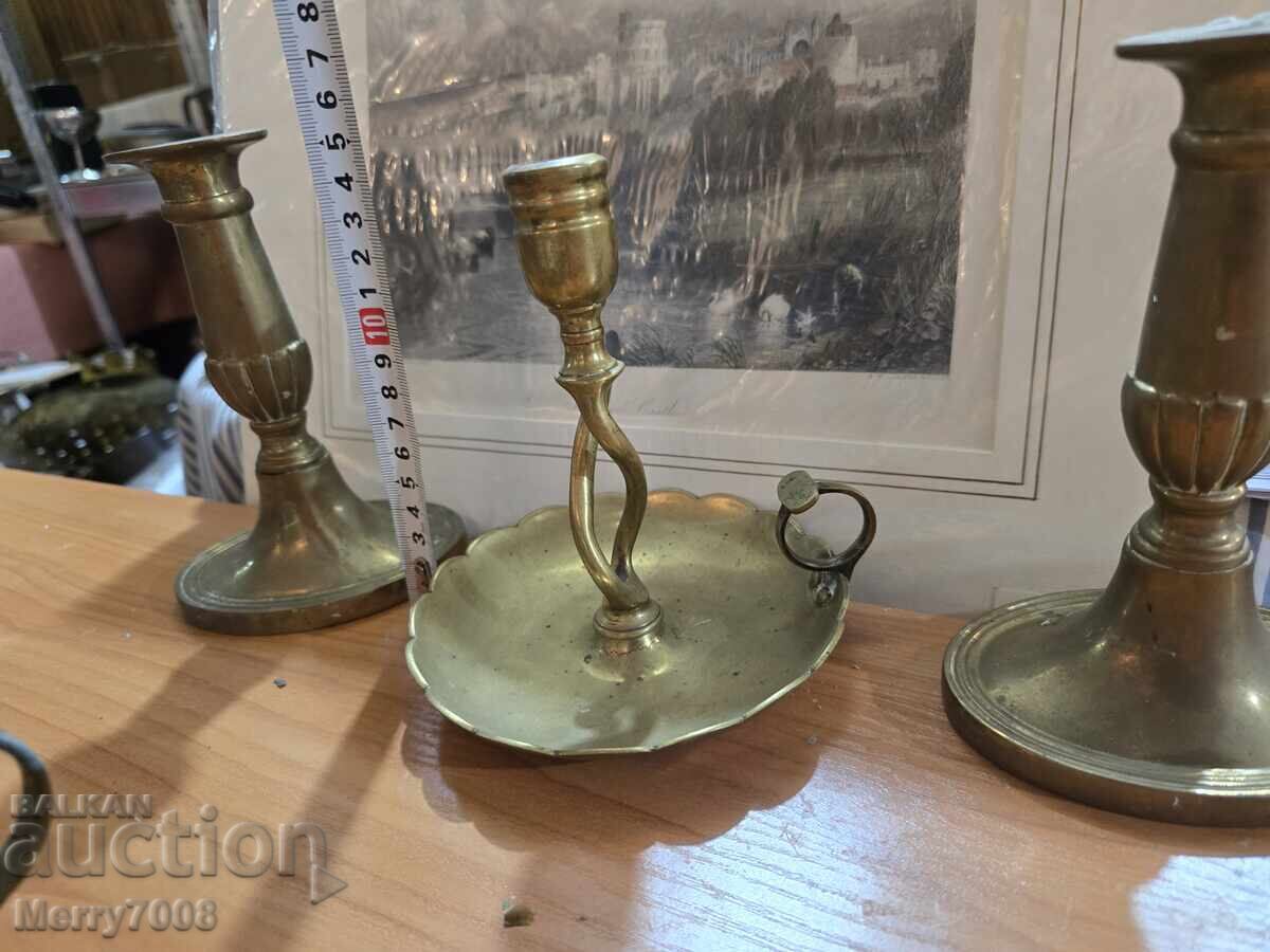 Аукцион Стари масивни бронзови свещници - ( 58 ) !!! Аукцион Стари масивни бронзови свещници - ( 58 ) !!!