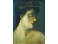 Painting, portrait, artist Danail Tsonev, 1995