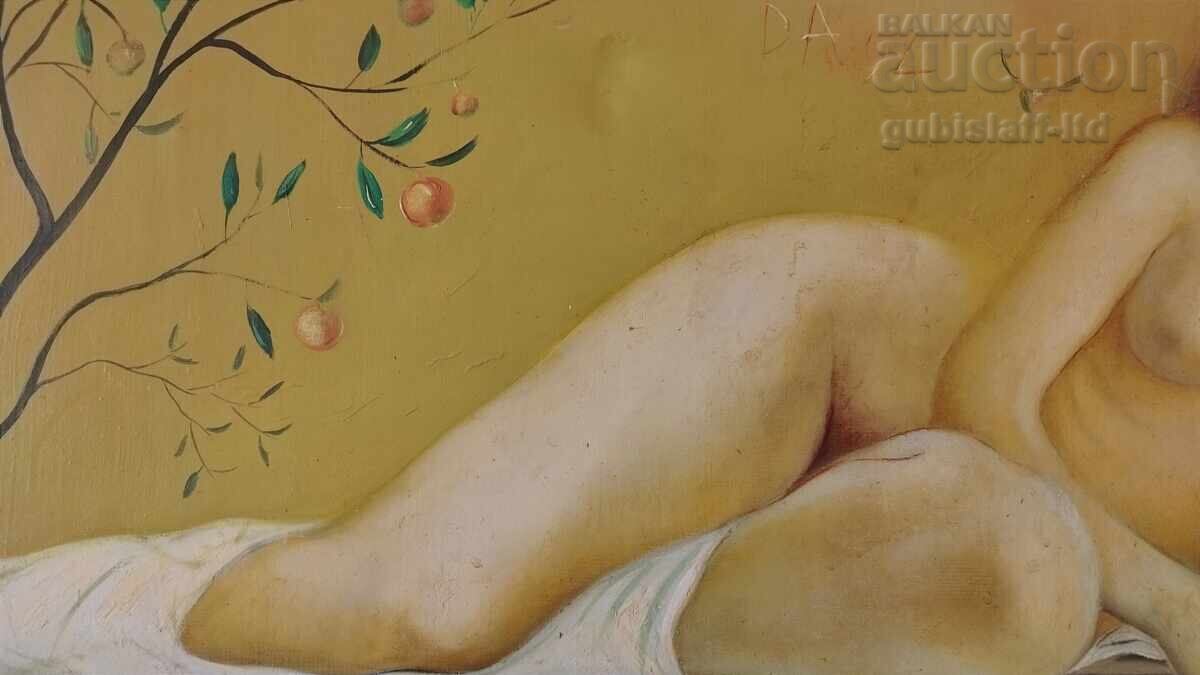 Auction  Painting, composition, art. Danail Tsonev, 1994