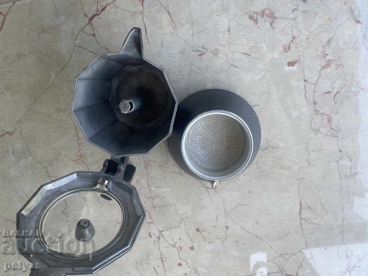 Delivery of Cuban coffee maker 450 ml, 9 cups, Safety valve Delivery of Cuban coffee maker 450 ml, 9 cups, Safety valve