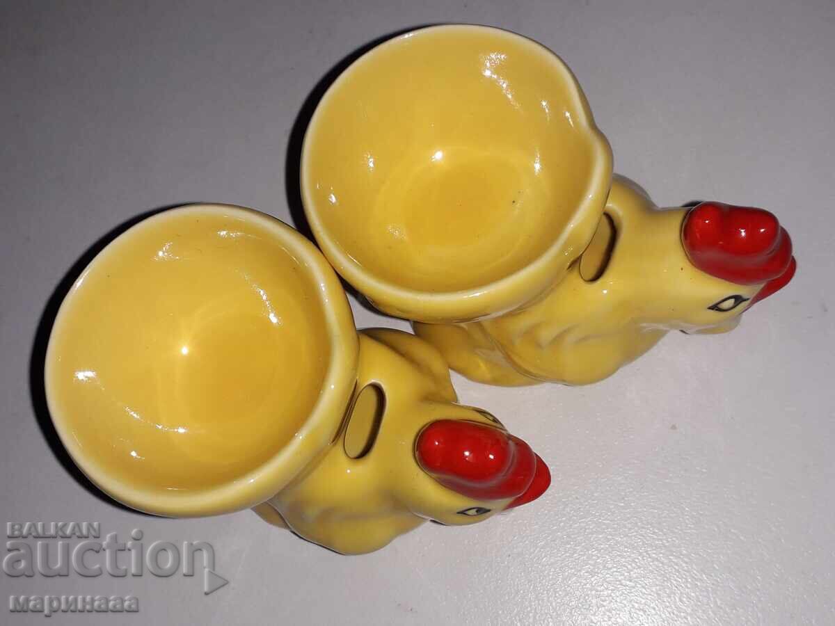EGG HOLDERS. PORCELAIN. GOEBEL - 5