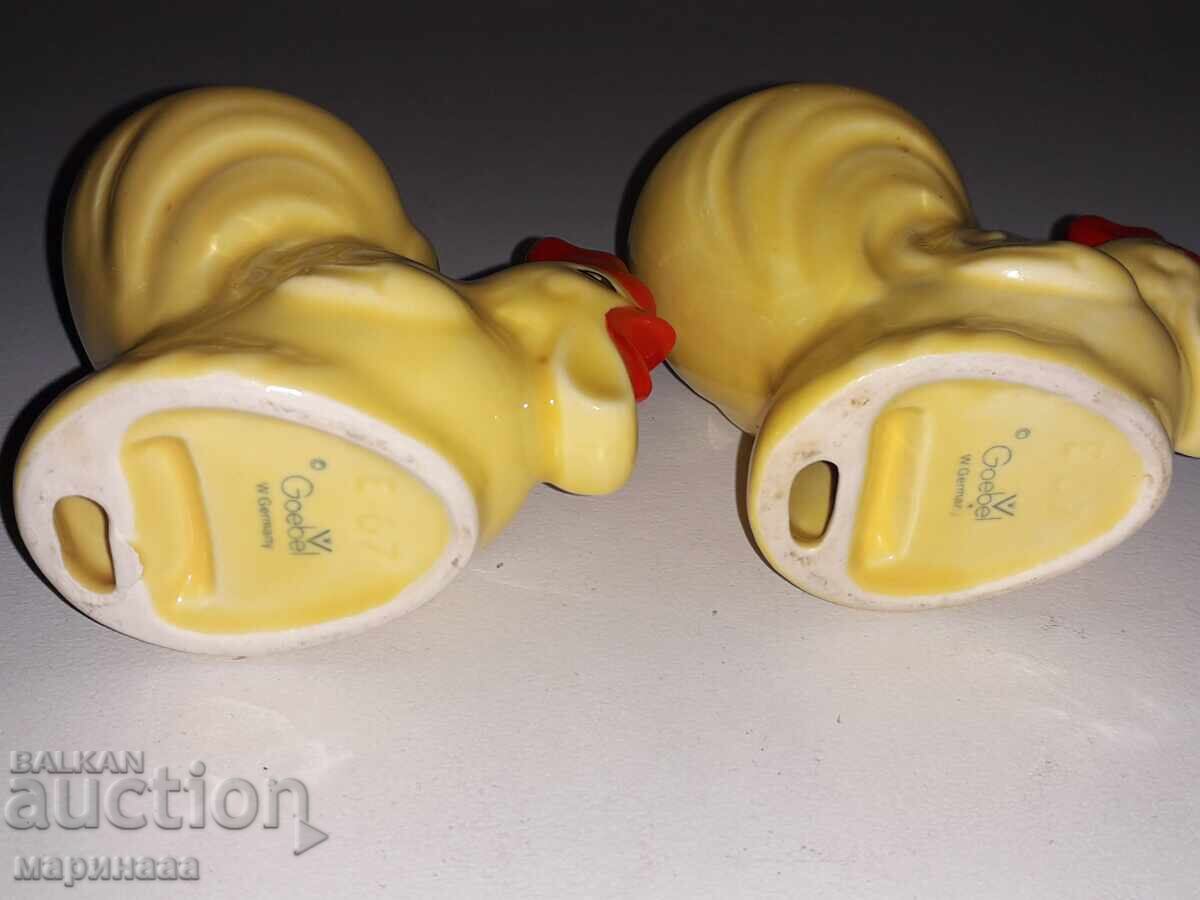 EGG HOLDERS. PORCELAIN. GOEBEL - 6