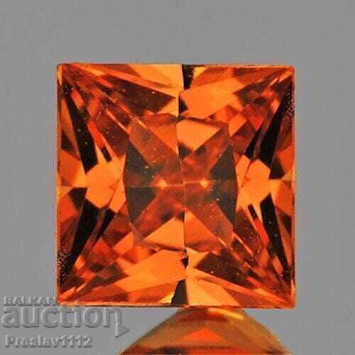 Auction  Orange Sapphire 0.20ct