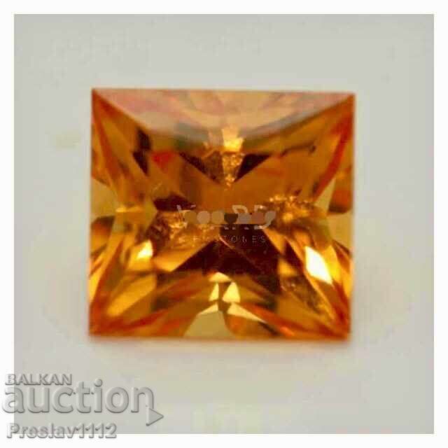 Orange Sapphire 0.20ct