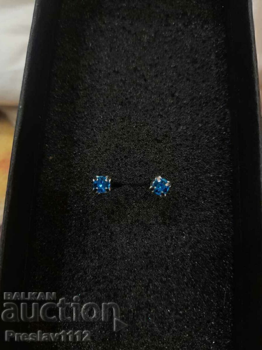 Σκουλαρίκια με Τοπάζι 3mm