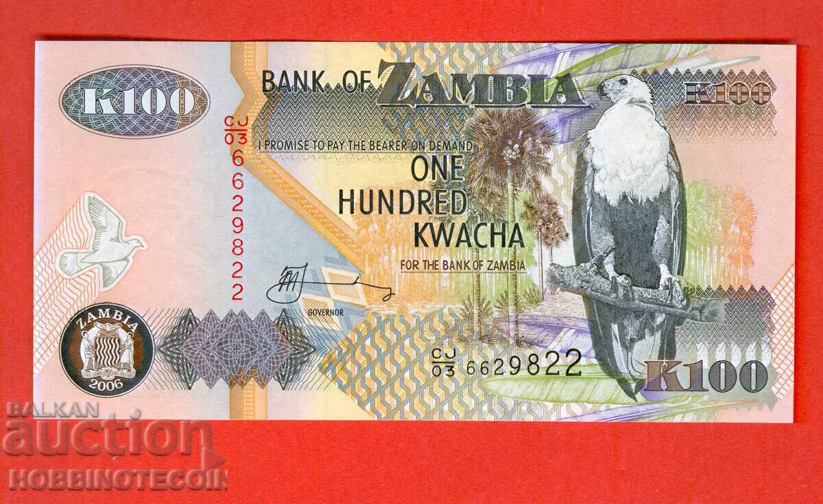 ZAΜΠΙΑ ZAMBIA 100 Κβάτσι έκδοση - issue 2003 ΚΑΙΝΟΥΡΓΙΟ UNC