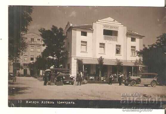 Postcard Bulgaria Hisarya Hotel "Central"* Postcard Bulgaria Hisarya Hotel "Central"*