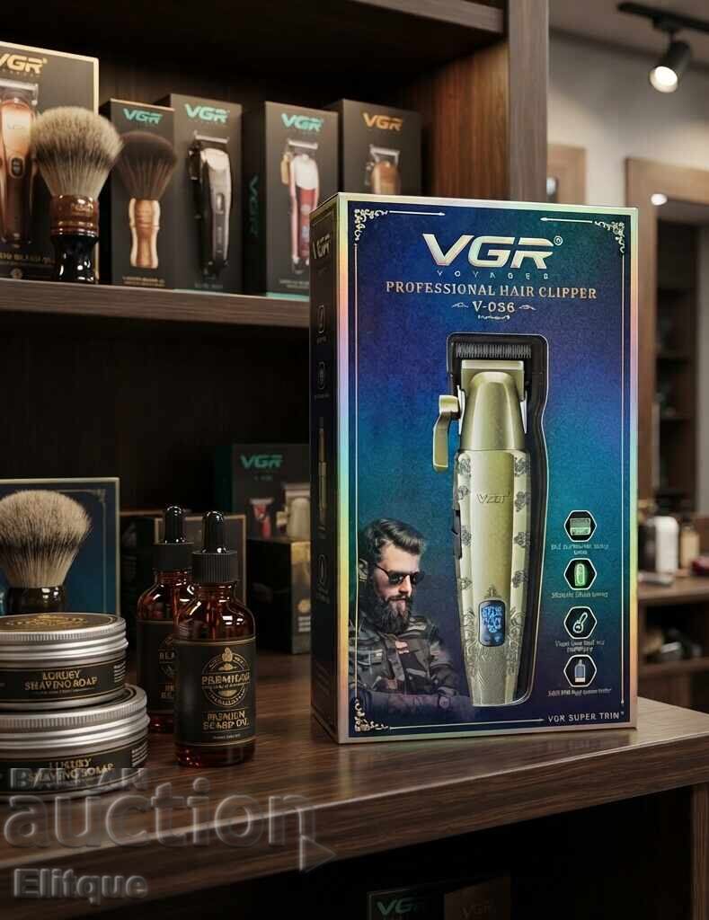 Професионална машинка за подстригване VGR V-036 с мощен мото