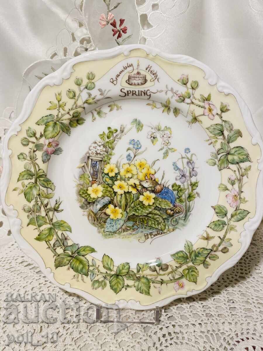 Auction  porcelain plate