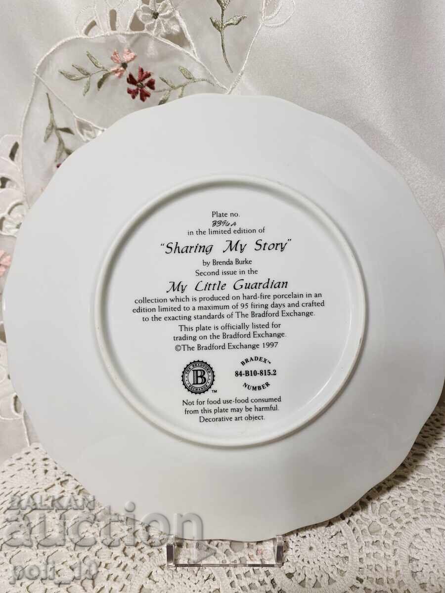 Auction  porcelain plate