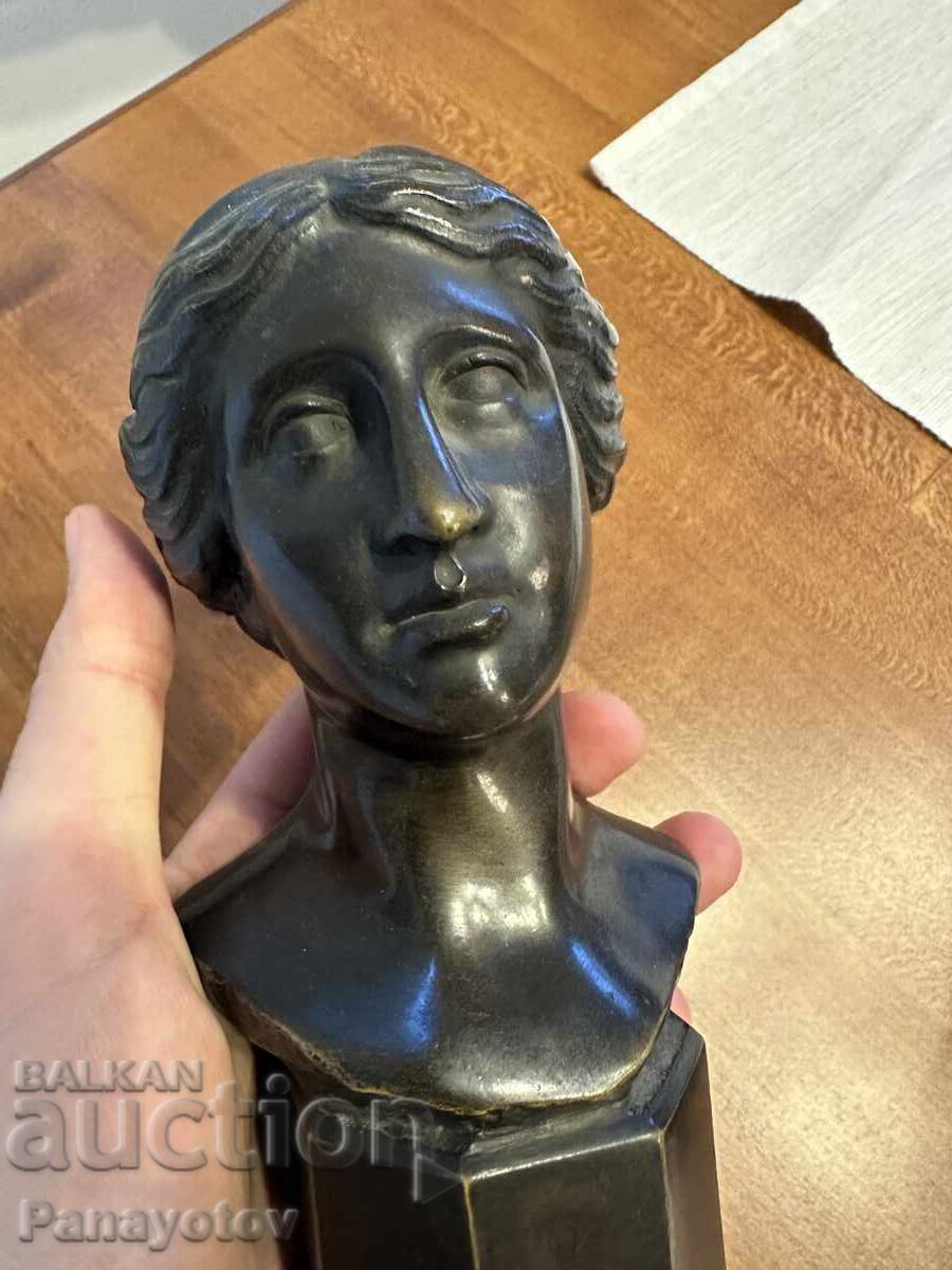 ΑΓΑΛΜΑ ΦΙΓΟΥΡΑ ΘΕΑ ΑΦΡΟΔΙΤΗ ΑΦΡΟΔΙΤΗ (VENUS) ΜΠΡΟΥΝΤΖΟΣ ΓΑΛΛΙΑ ART DECO - 7 ΑΓΑΛΜΑ ΦΙΓΟΥΡΑ ΘΕΑ ΑΦΡΟΔΙΤΗ ΑΦΡΟΔΙΤΗ (VENUS) ΜΠΡΟΥΝΤΖΟΣ ΓΑΛΛΙΑ ART DECO - 7