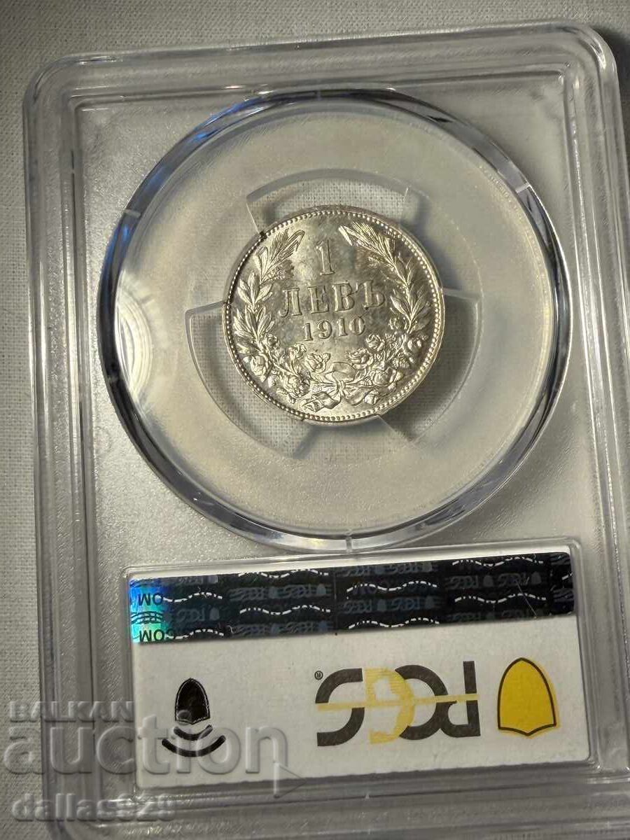 1 BGN 1910 ms61 with price € 239.00 | 467.45 BGN