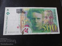 BANCNOTĂ-FRANȚA -500 franci-1994-2