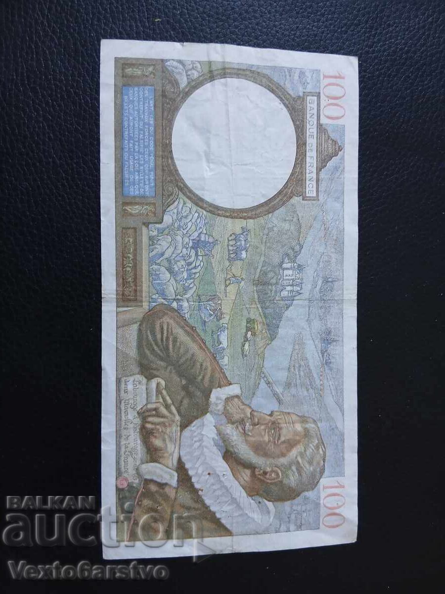 Livrarea BANCNOTĂ-FRANȚA-100 franci-1939-2