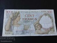 BANCNOTĂ-FRANȚA-100 franci-1939-2
