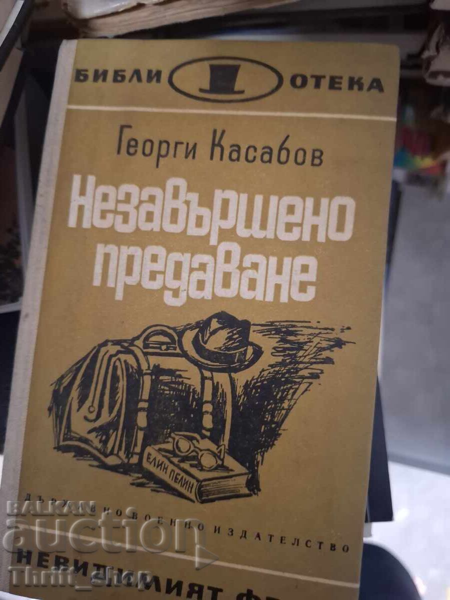 Spectacol neterminat Georgi Kasabov