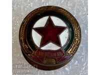 футболна значка ранен Соц. ЦДНВ София емайл на винт 1950 год