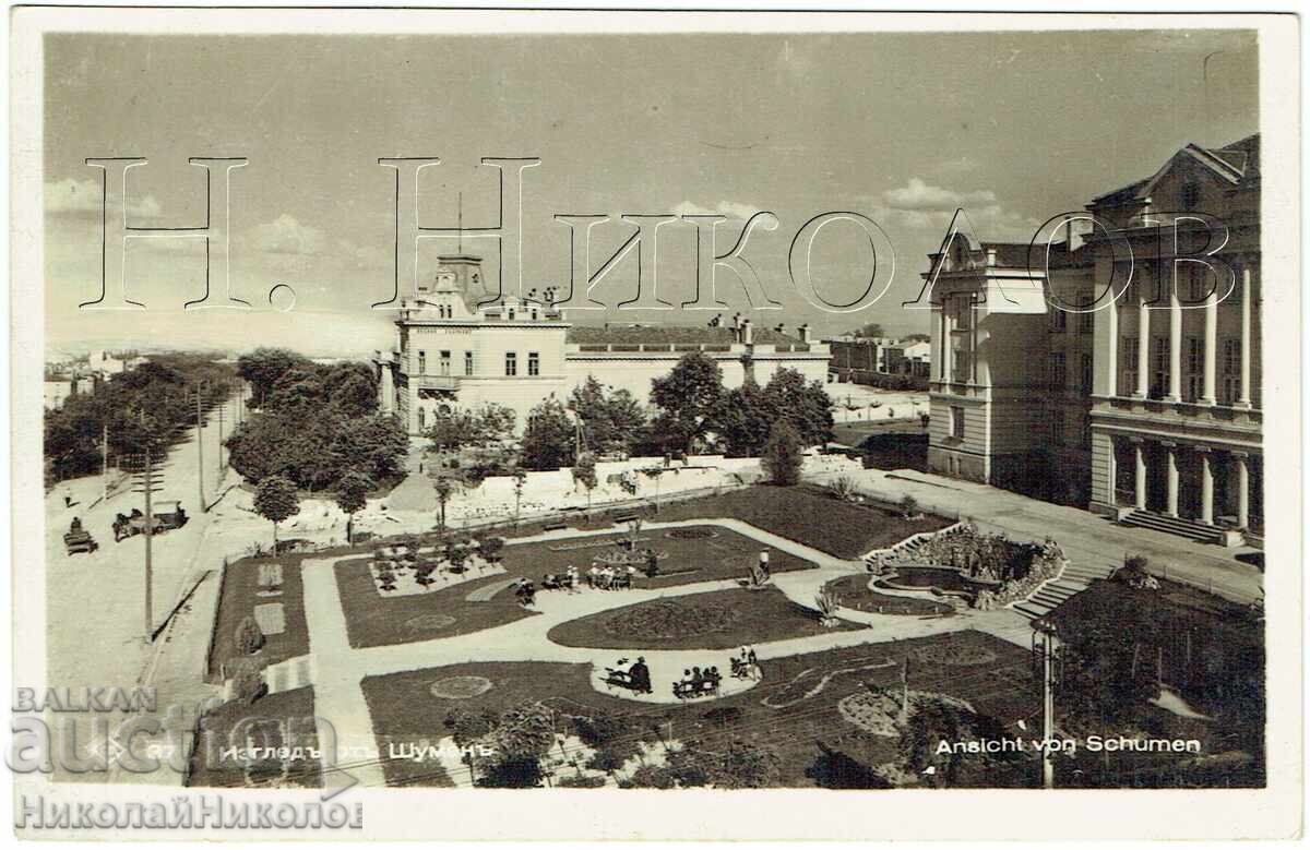 1940 СТАРА КАРТИЧКА ШУМЕН ГРАДСКИ ИЗГЛЕД Ж930