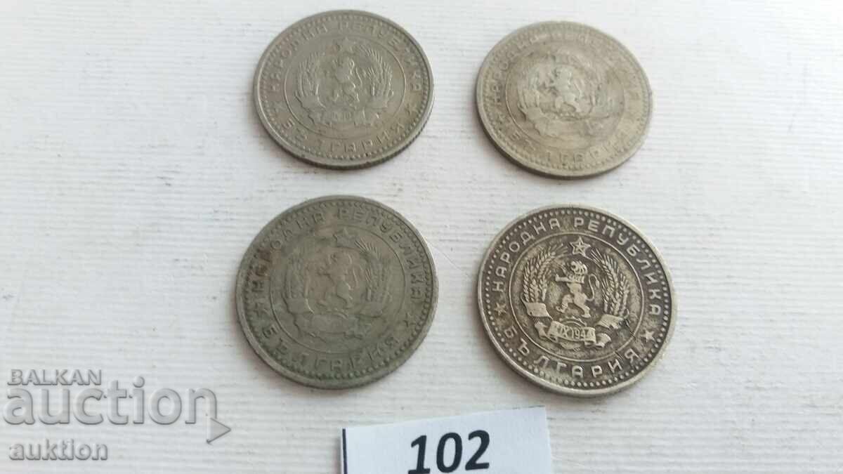 50 stotinki 1962 - 4 bucăți - 6