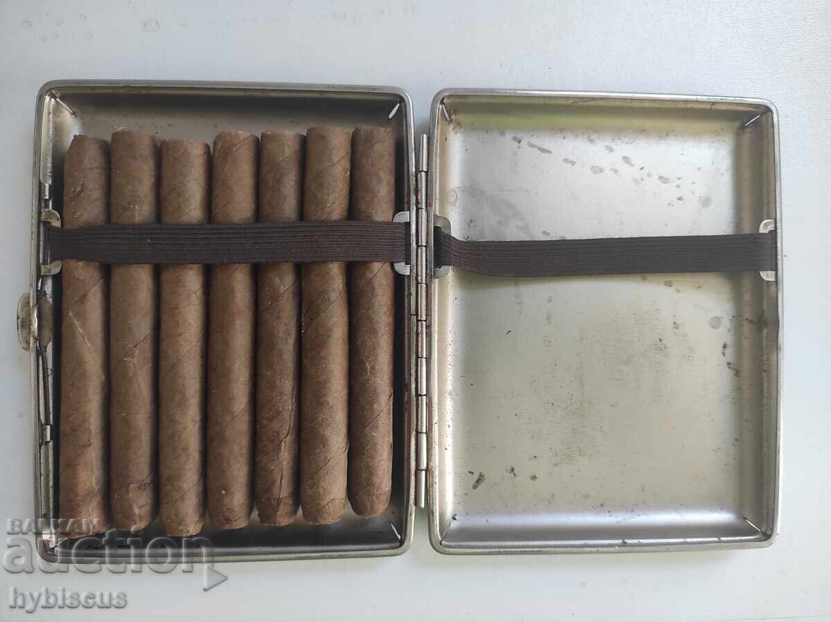 Μεταλλική θήκη για μικρά πούρα με τιμή € 15.00 | 29.34 BGN