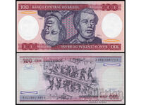 ❤️ ⭐ Brazil 1981-1984 100 Cruzeiros UNC new ⭐ ❤️