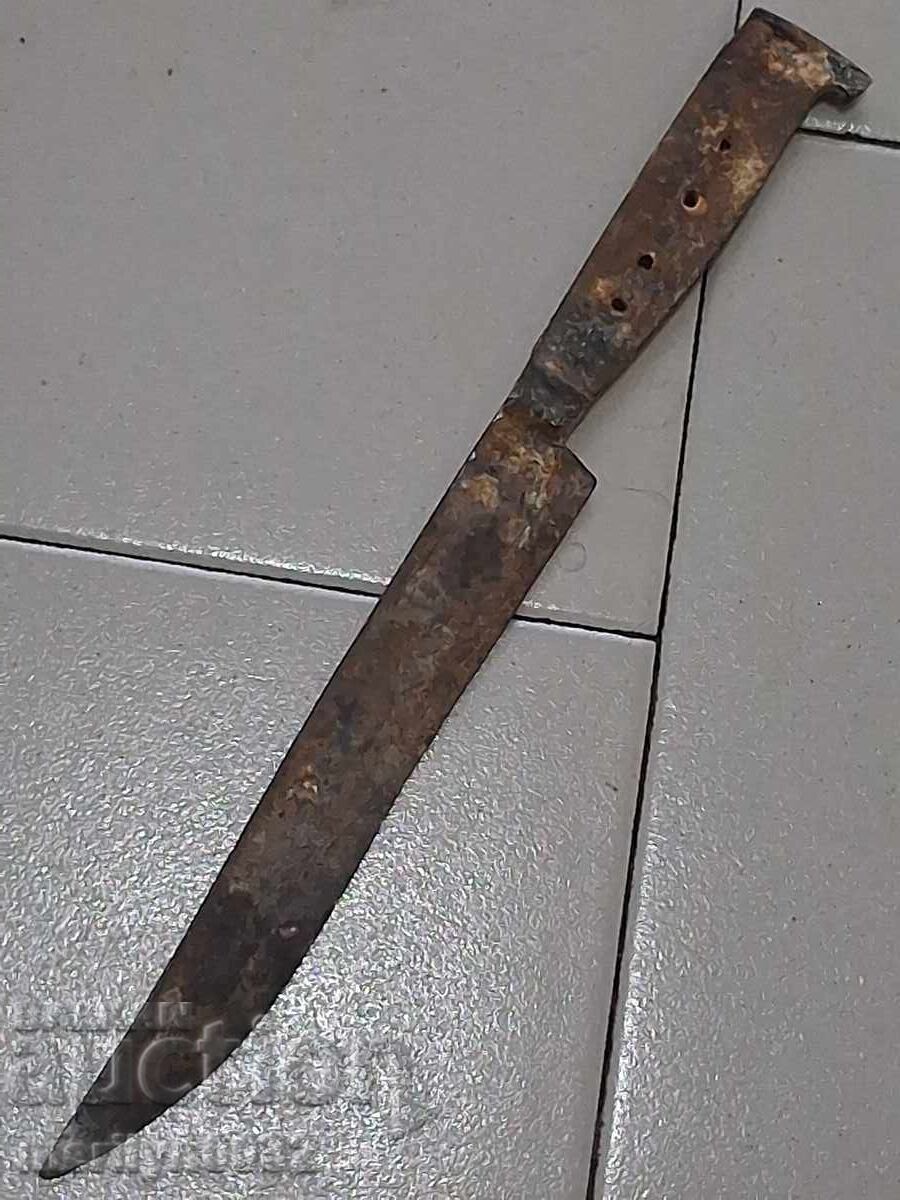 Licitație Cuțit vechi, karakulak, pumnal, lamă