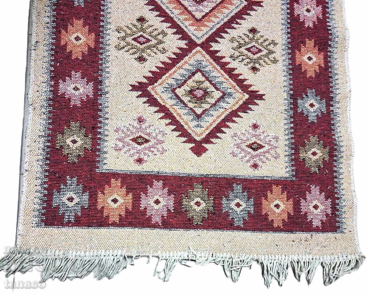 Bulgarian hand-woven wool rug Chiprovtsi pattern 160×75 cm with price € 28.00 | 54.76 BGN