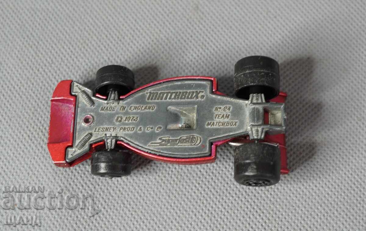 Delivery of MATCHBOX UK Metal toy Formula 1 car model
