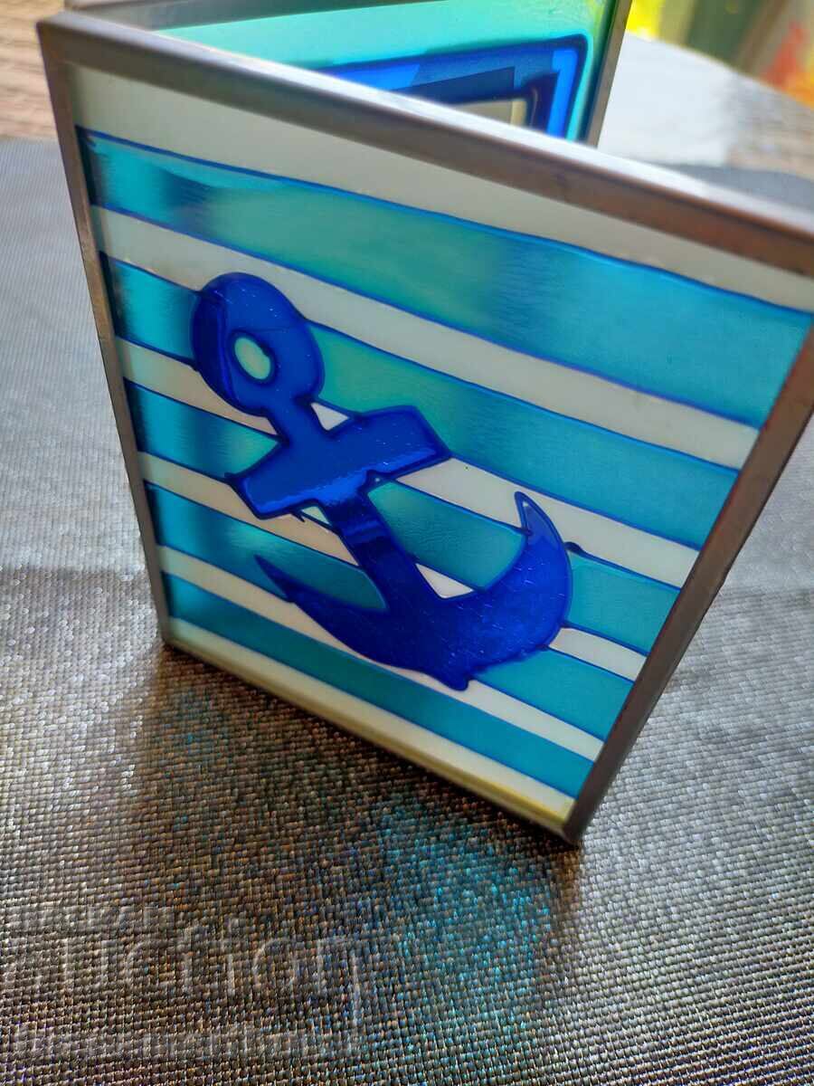 Стъклена фоторамка с морски мотиви с цена € 3.00 | 5.87 лв.