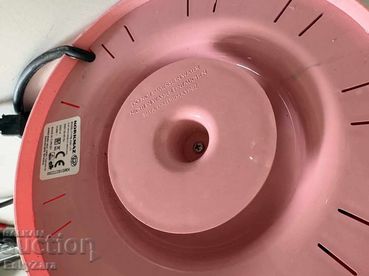 Korkmaz Çaykolik A341-11 Electric Turkish Samovar (Pink) - 6