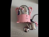 Korkmaz Çaykolik A341-11 Electric Turkish Samovar (Pink)