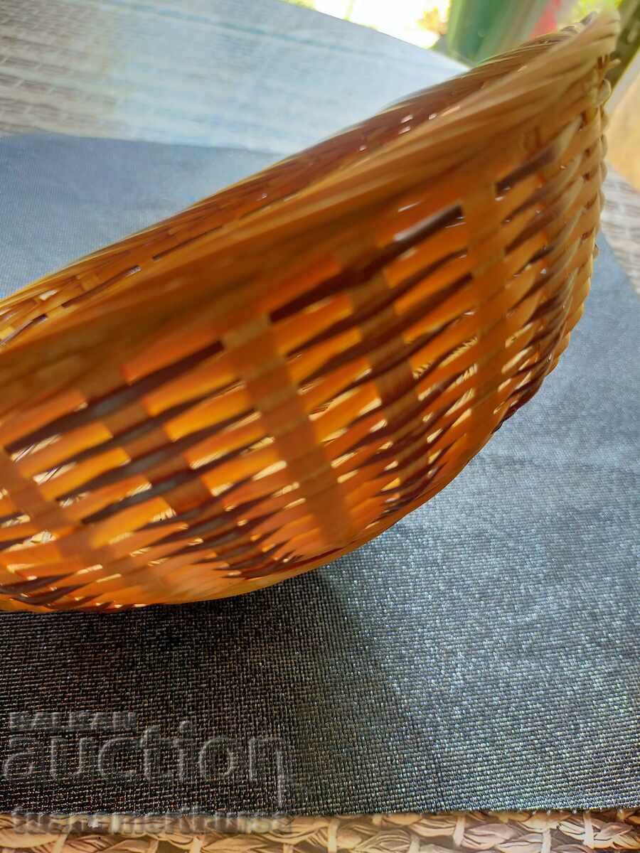 плетена кошница с цена 3.00 €