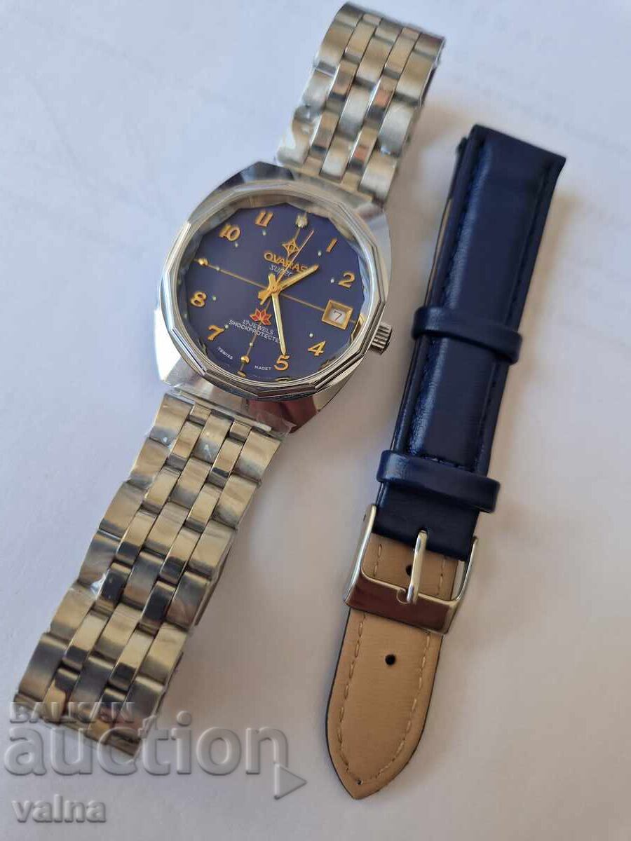 OVARAS Super, 17 jewels, FHF-ST 96-4N, Swiss, New! with price € 110.00 | 215.14 BGN